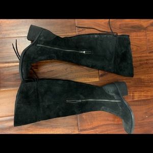 Born Over the Knee Suede Boots